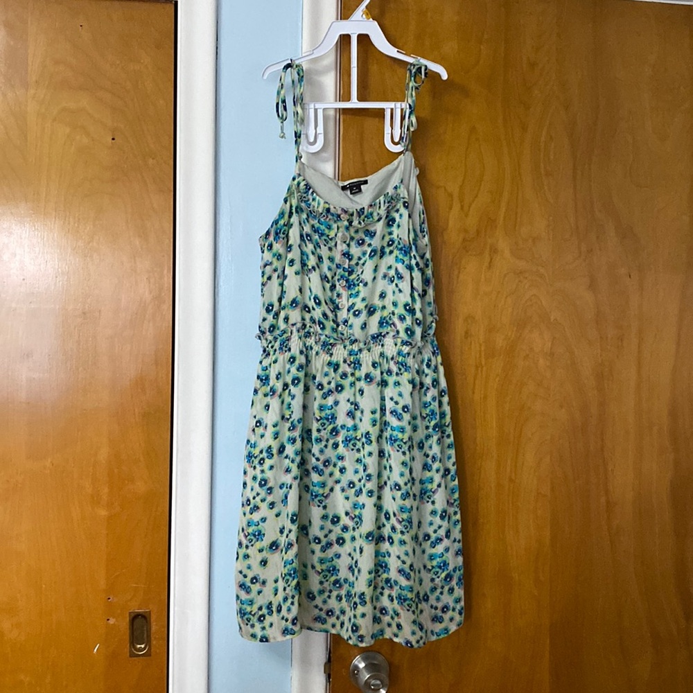 Floral spaghetti strap dress